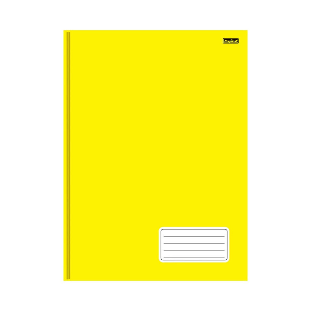 CADERNO BROCHURA 1/1 CD 96F KBOM AMARELO SAO DOMINGOS 10417 - UNITÁRIO