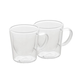 2 Xícaras para Café Dupla Parede Wolff de Vidro Incolor em Oferta na Shopee