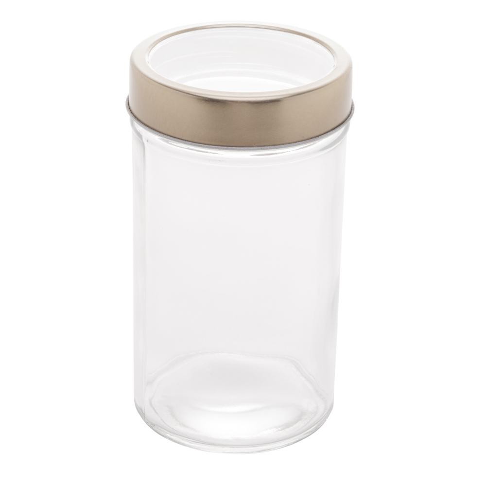 Pote Lyor Gastro Dourada de Vidro e Acrílico 500ml - Home & Living