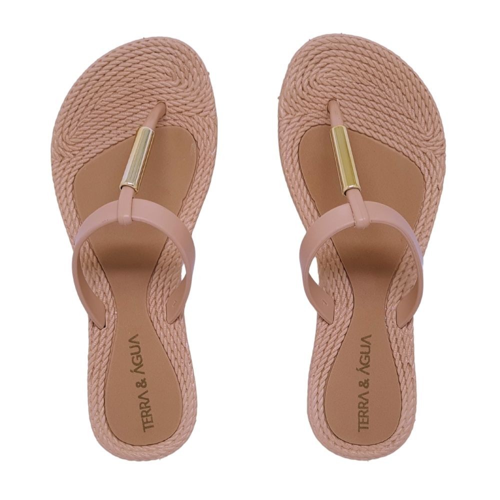 Chinelo Feminino Terra e Agua de Dedo Leve Confortavel Ortopédico Anatômico