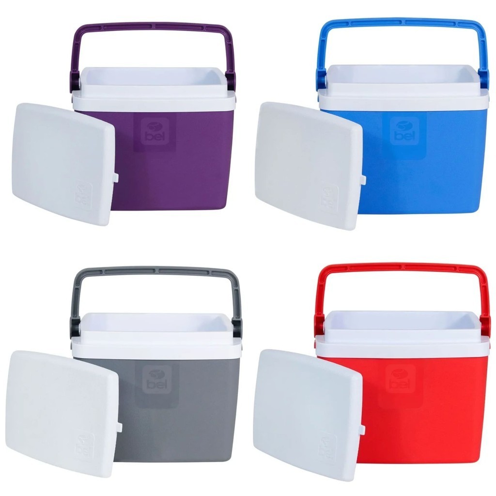 Caixa Térmica 6 Litros Com Capacidade para 8 latinhas de 350ml - Bel em Oferta na Shopee