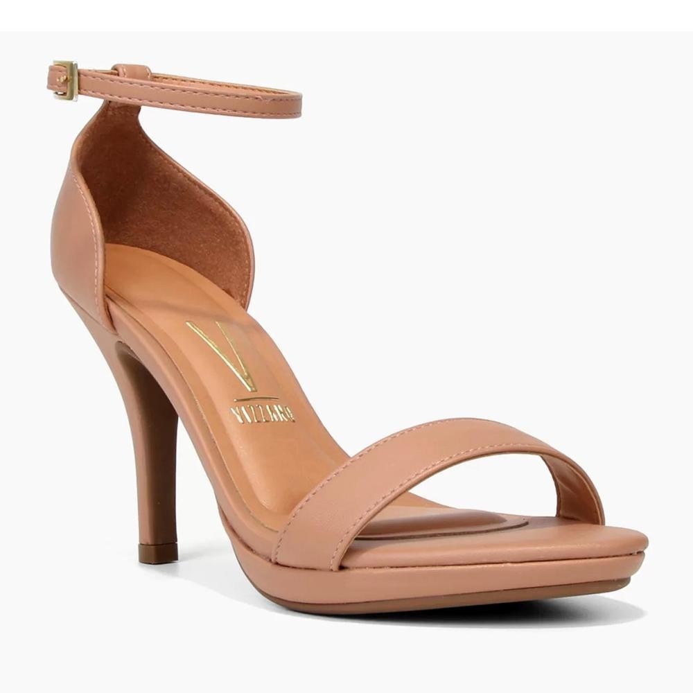 Sandália Vizzano Meia Pata Salto Alto Feminina - Nude - Women Shoes