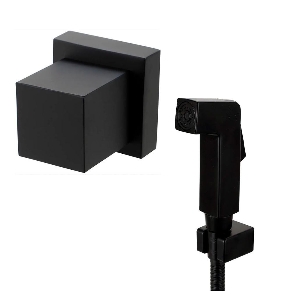 Ducha Jacuí e Acabamento de Registro Pingoo - Preto em Oferta na Shopee