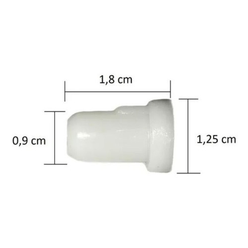 Kit 4 Buchas Da Porta Refrigerador Dako Redk310 Redk370