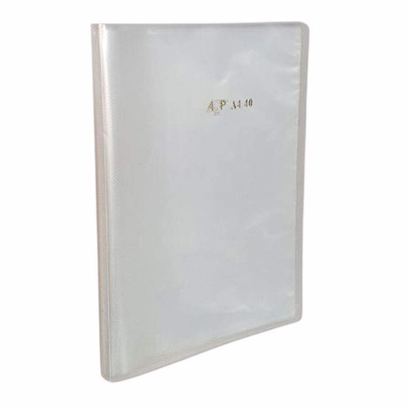 Pasta catálogo transparente cristal 2272 com 40 plásticos ACP - Stationery