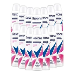 Kit 12 Desodorante Rexona Motionsense Powder Dry 150ml