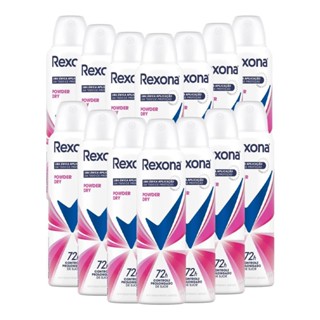 Kit 12 Desodorante Rexona Motionsense Powder Dry 150ml em Oferta na Shopee