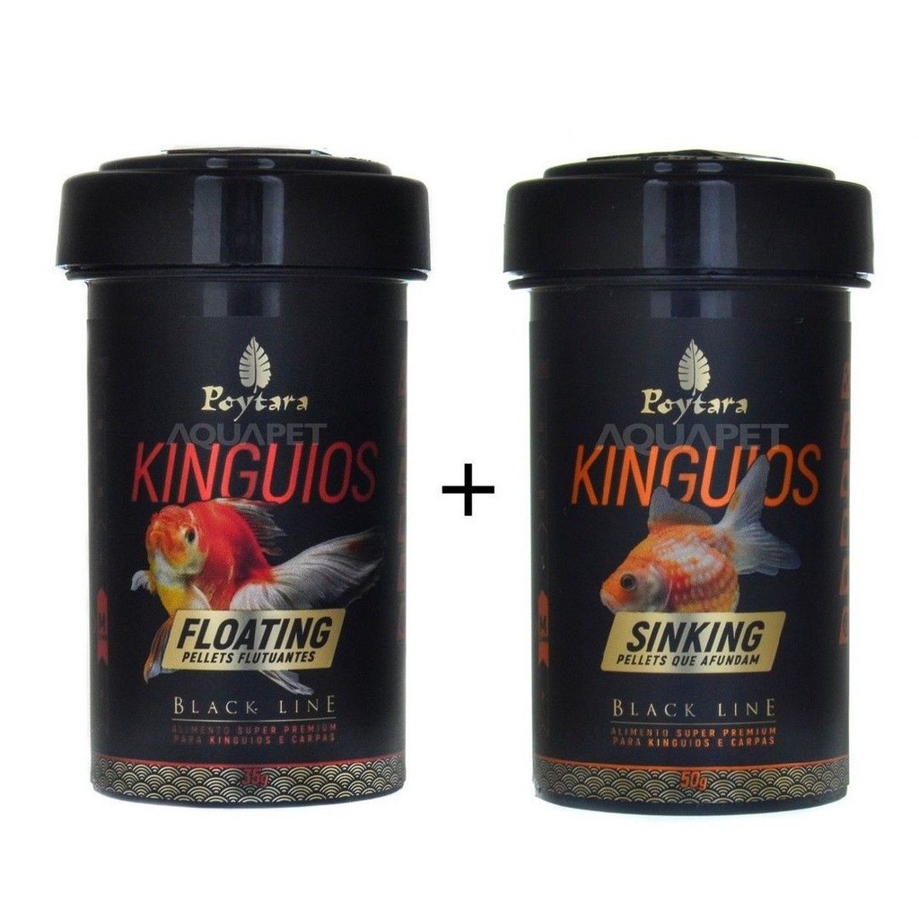 Kit Black Line Kinguio Floating 35g + Sinking 50g Poytara