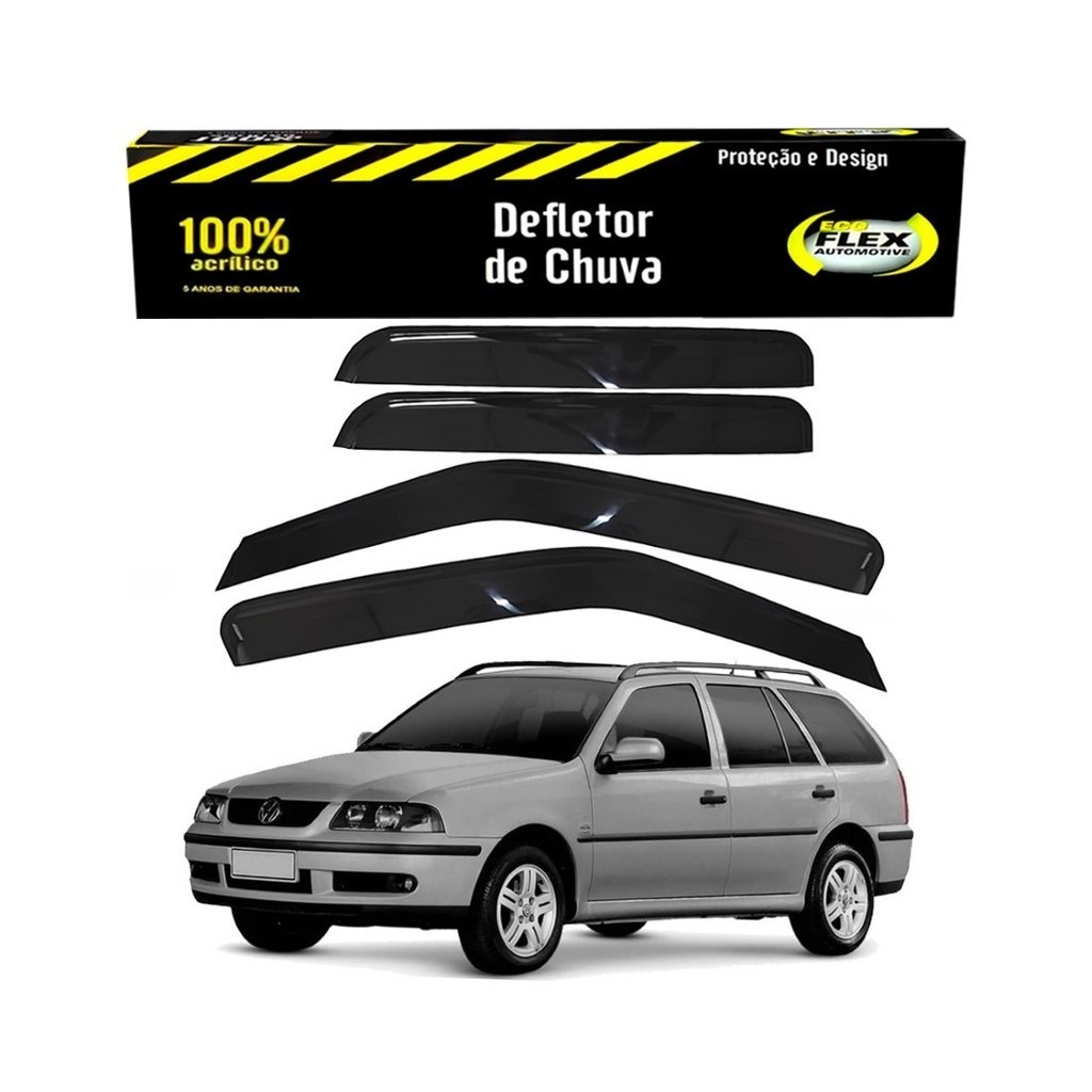 CALHA DEFLETOR CHUVA VOLKSWAGEN PARATI G3 1.0 4 PORTAS 1.6 4 PORTAS 2000 A 2005 - Spare Parts and Accessories for Vehicles