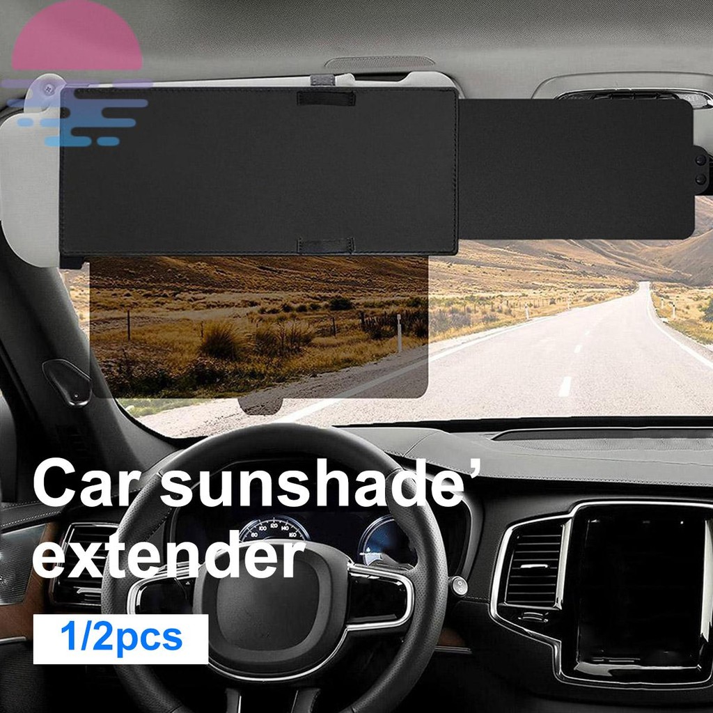 Extensor De Viseira De Carro Anti-Reflexo Ajustável Pára-Sol Universal Impacto Extensão SHOPSKC5648
