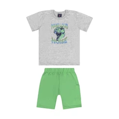 Conjunto com Camiseta e Bermuda para Menino Guloseima