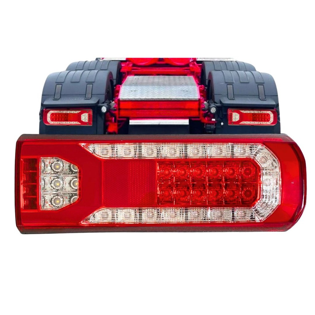 Lanterna Traseira 24v Para Mercedes Benz Actros Axor Lado Direito Full LED em Oferta na Shopee