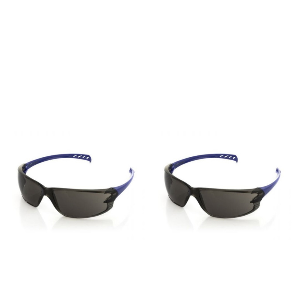 Kit 2Un Óculos De Segurança Proteção UVA e UVB Vvision 500 Escuro Antirisco CA 42719 VOLK