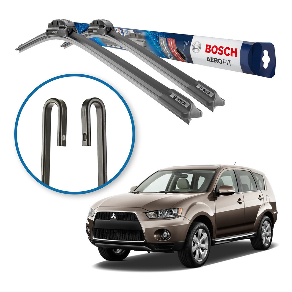 Palheta Limpador Parabrisa Bosch Mitsubishi Outlander 2013 a 2018