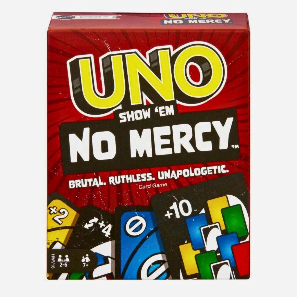 Jogo De Cartas Uno Show Em No Mercy HWV18 - Mattel