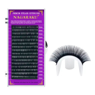 Cílios Nagaraku Fio a Fio e Volume Russo Curvatura C Original em Oferta na Shopee