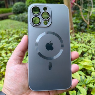 Capa Magnética De Alta Qualidade AG Nano Frosted Magnetic Case Para iPhone 15 13 12 11 14 Pro Max Plus Proteção Da Lente De Vidro À Prova De Choque E Anti-Queda