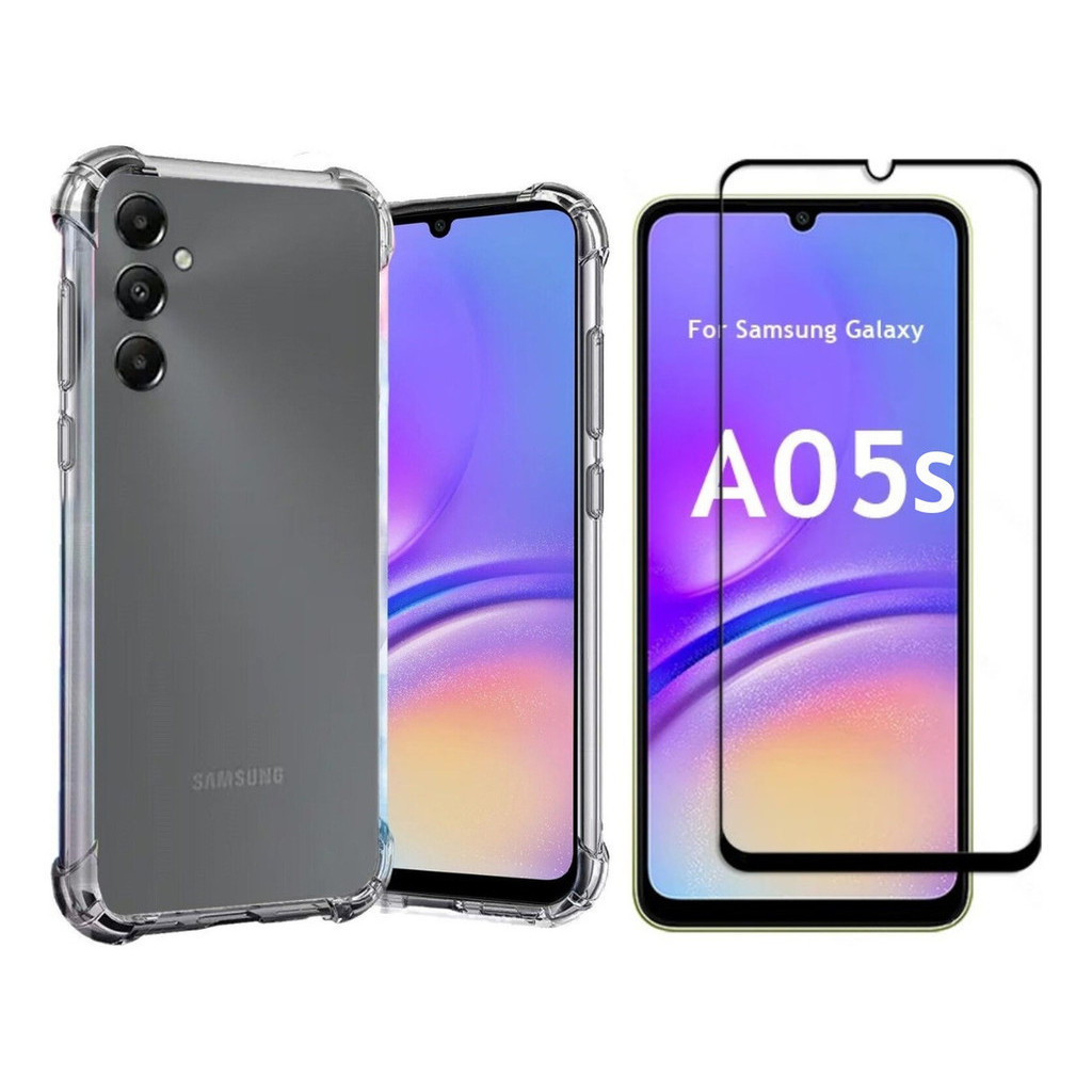 Capa Case Capinha Para Galaxy A05s + Película 3D Vidro Temperado em Oferta na Shopee