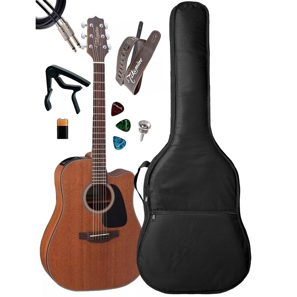 Violao Takamine Folk Eletrico Gd11+ Capa Luxo+ Acessorios