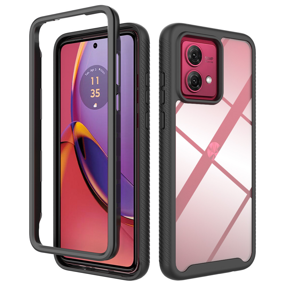 Capa De Armadura Acrílica À Prova De Choque Para Motorola Moto G84 G54 G14 G22 G53 G32 G42 Camada Dupla