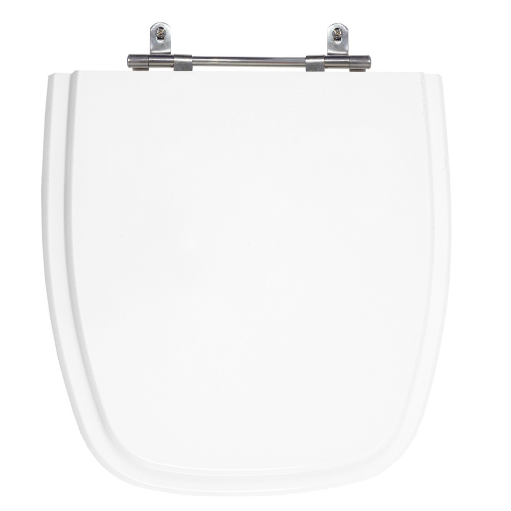 Assento Laqueado Fit Branco Tampa P/ Vaso Celite em Mdf