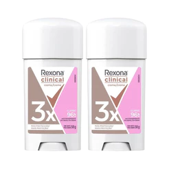 Desodorante Rexona Clinical Classic Feminino 58g - Kit C/2 Unidades