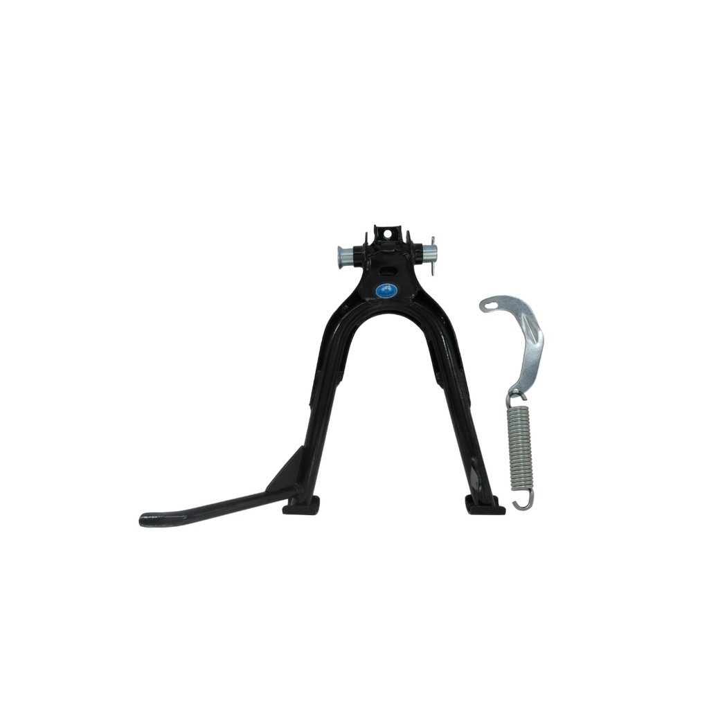 Cavalete Central + Kit instalação Pino Mola Meia Lua Batente Honda CG Titan Fan 160 CARGO 2016 2024 QUALLYMOTOS