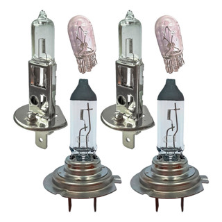 Kit Lampada Farol Alto Baixo E Lanterna Foco Duplo H1 H7 T10 halogena em Oferta na Shopee