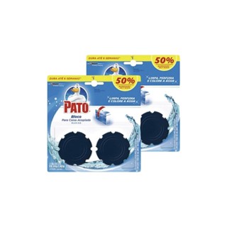Kit 2 Desodorizador Sanitário Pato Caixa Acoplada Marine 4 Unidades 40g Cada em Oferta na Shopee