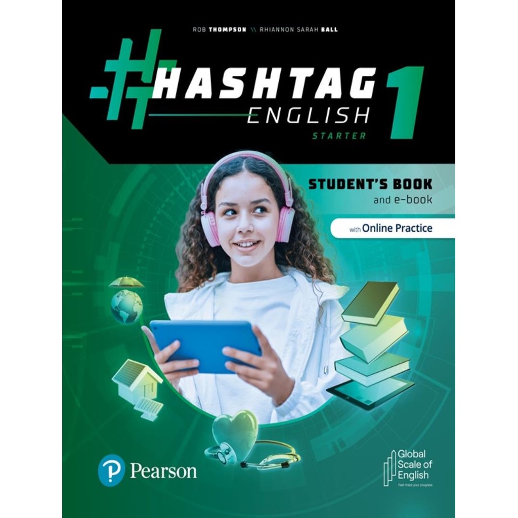 Livro - Hashtag English 1 Starter +Sb+Eb+Op+Lb+ 1 Bench Yl