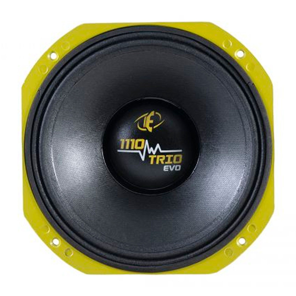 Woofer 10 Polegadas Eros E-1110 6 Ohms Trio Evo 550w Rms Bobina Simples Médio Grave 1100w Pico