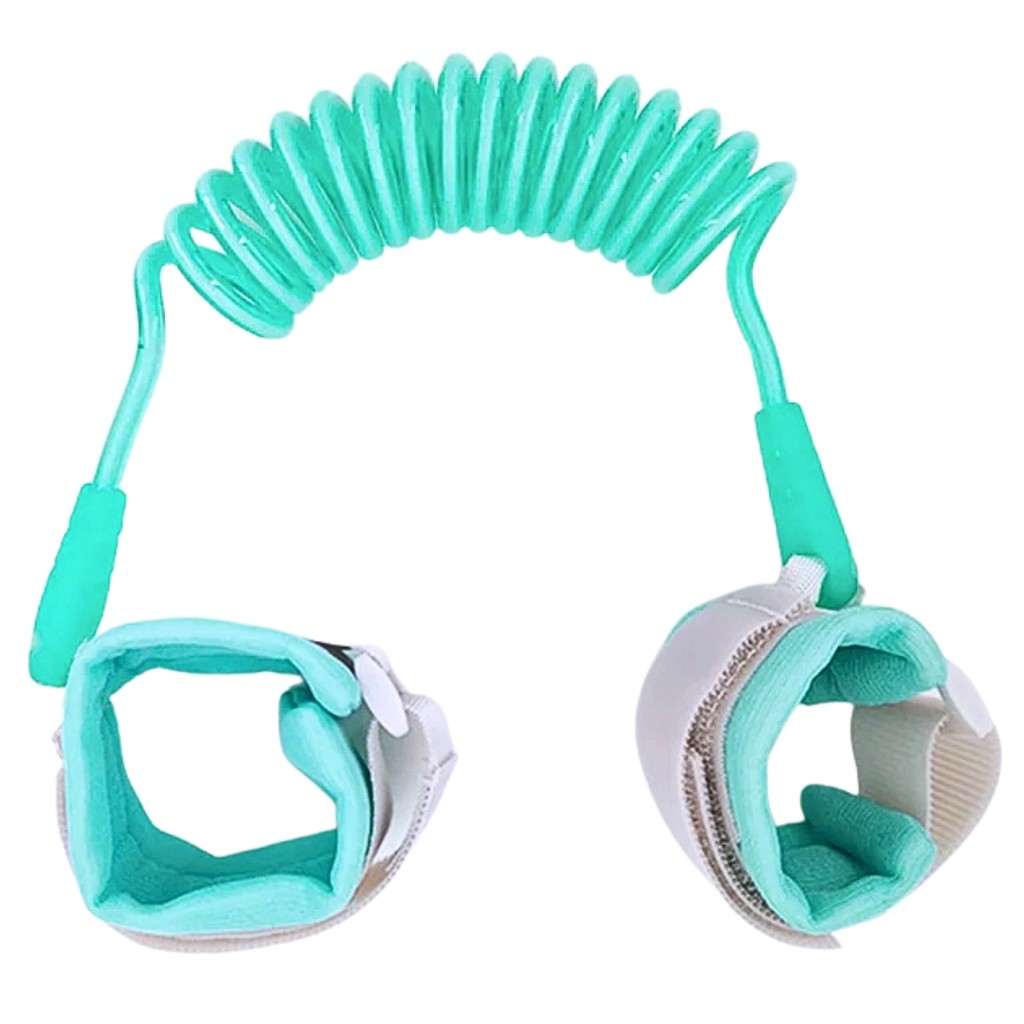 Pulseira Segurança Guia Pulso Infantil Velcro Verde Castela em Oferta na Shopee