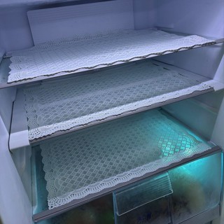 Kit 3 Toalhas de Geladeira PVC Renda Centro Bandeja Lavável 53x34cm em Oferta na Shopee