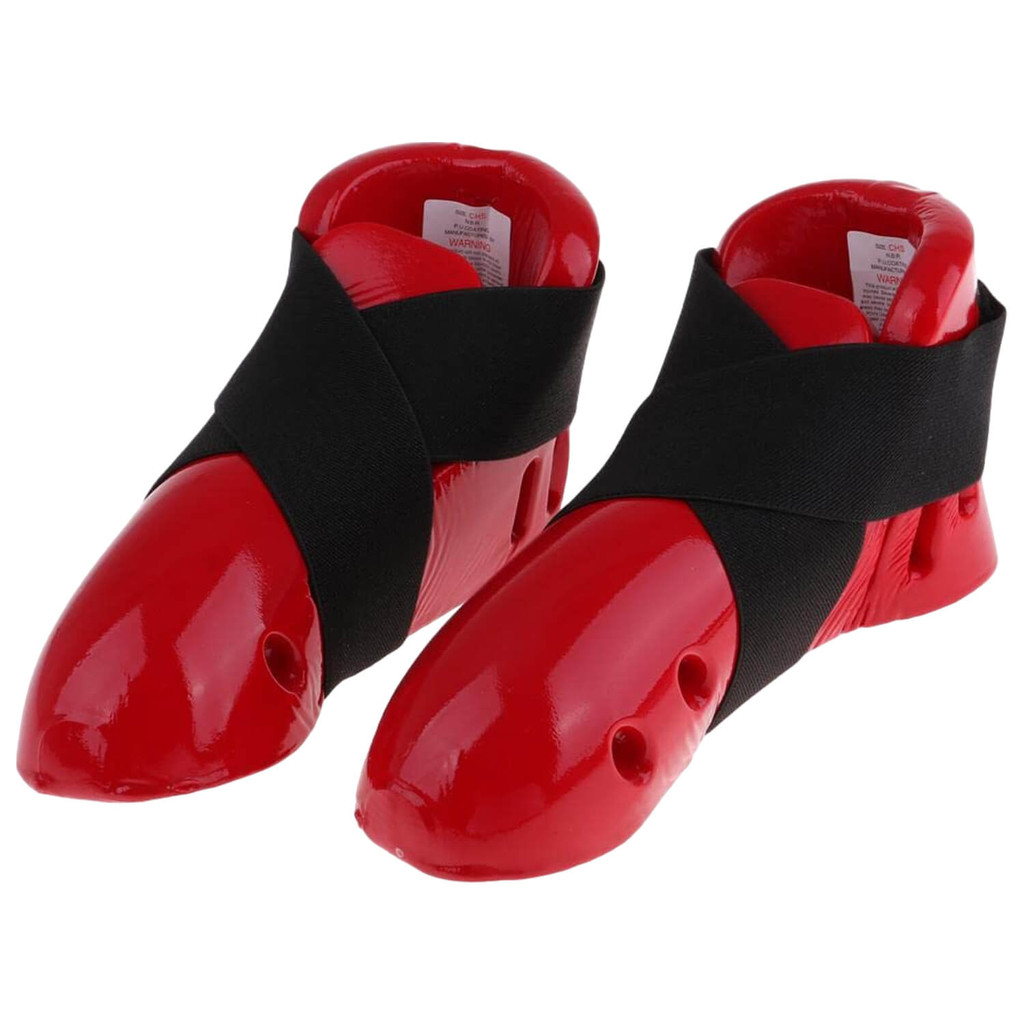 Par Bota Protetor de Pé Taekwondo Kickboxing Sapatilha Treino Sparring Artes Marciais Profissional