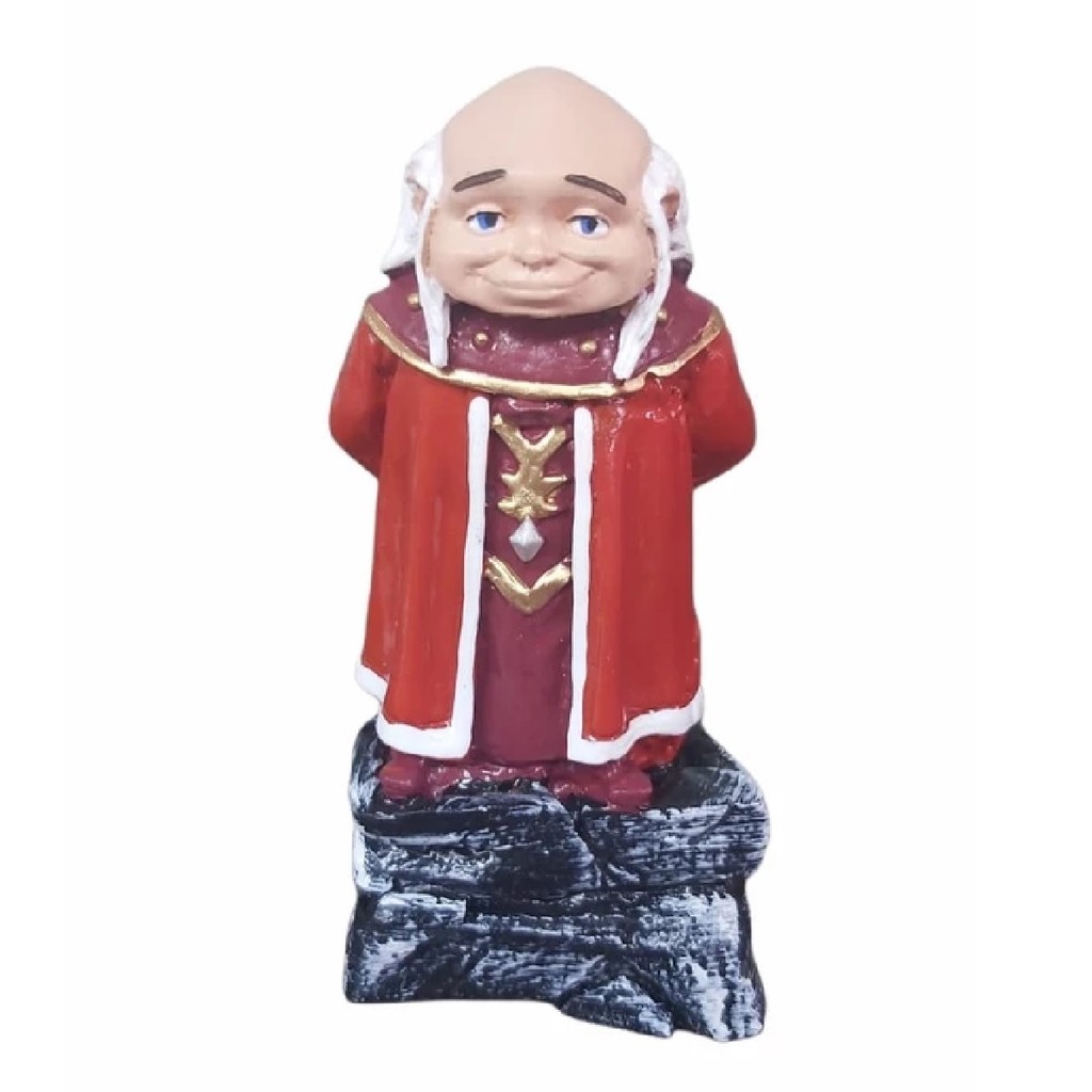 Boneco Colecionável Estátua Action Figure Mestre dos Magos Caverna do Dragão Resina