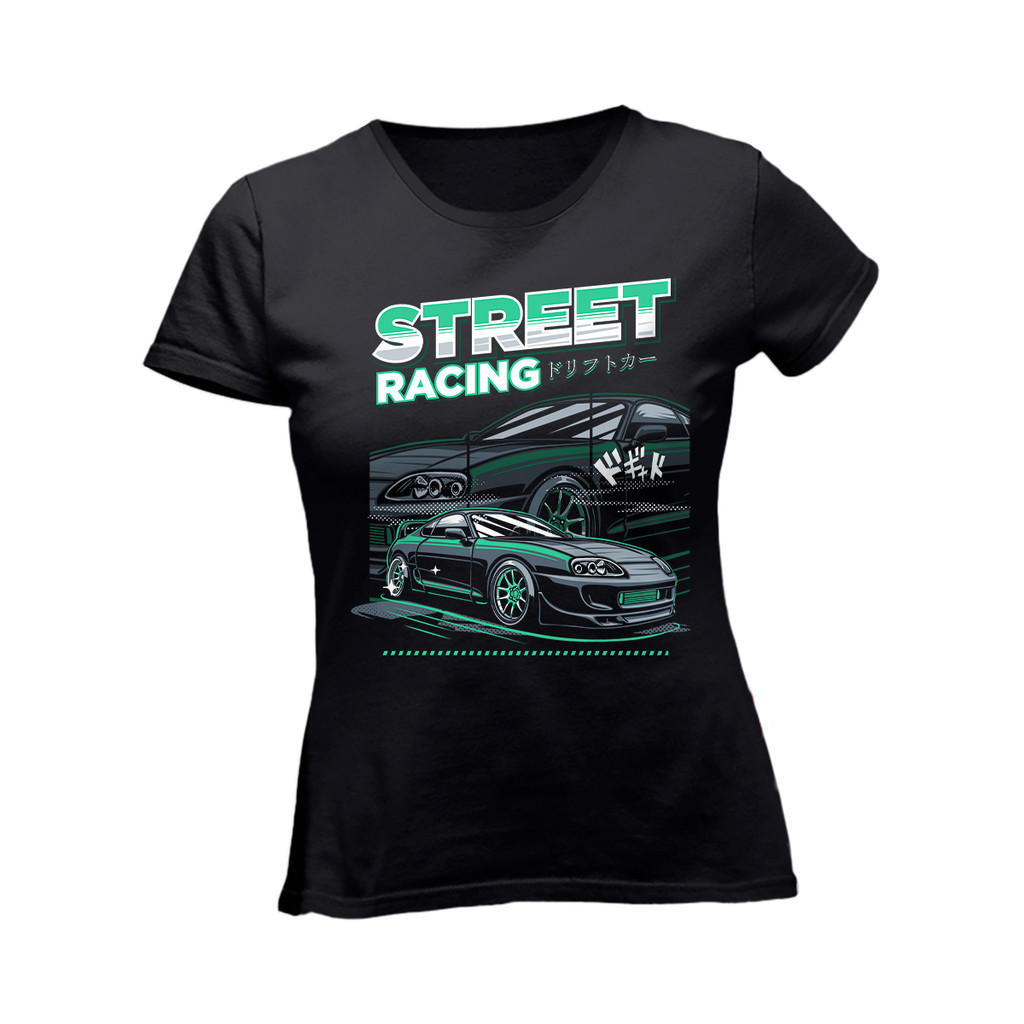 Camiseta Feminino Toyota Supra Drift Esportivo Japonês Carro Antigo