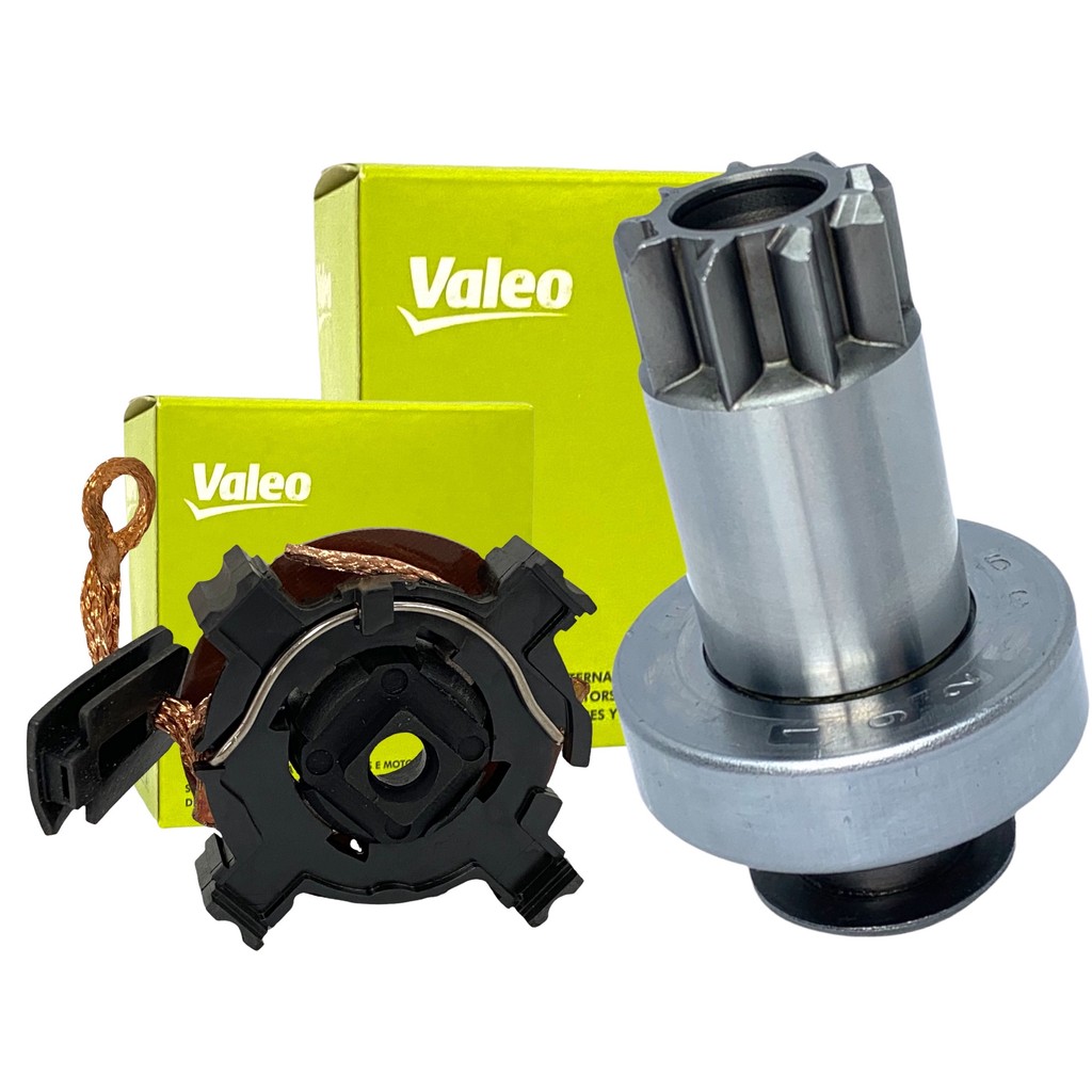Kit Bendix Valeo + Porta Escova Fox Gol G5 G6 Voyage Saveiro Polo Golf 1.6 2002 a 2016