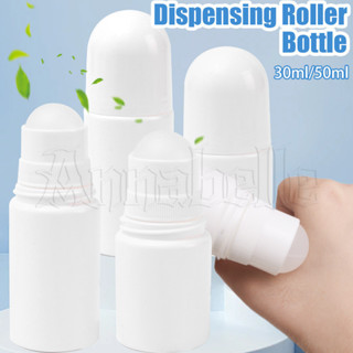 Frasco De Rolo PE Branco De 1-5 Unidades 30/50ml-Acessórios De Desodorante DIY-Frascos De Bola De Perfume Recarregáveis- em Oferta na Shopee