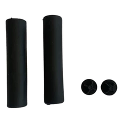 MANOPLA PUNHO PARA BIKE RTM ESPUMA SILICONE GEL MACIA MTB PRETO