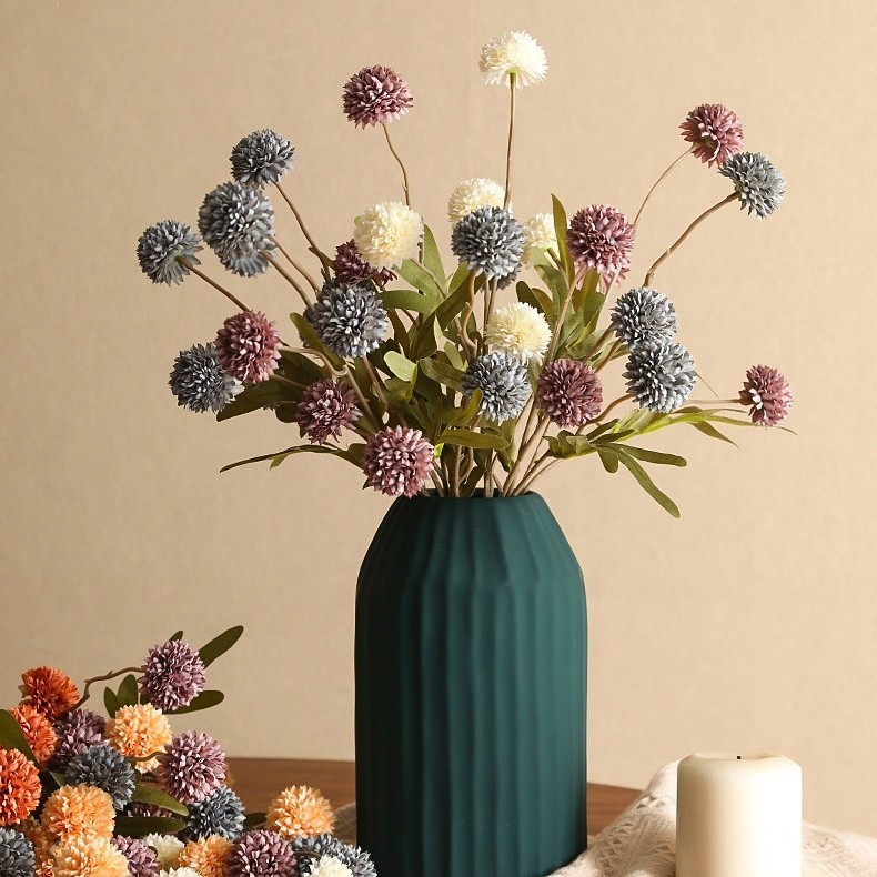 5 Cabeça Dente-De-Leão Artificial Casa Casamento Sala De Estar Decoração Simulação Flor De...