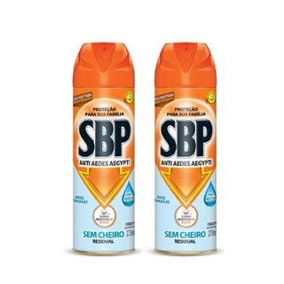 Kit 2un Inseticida Anti Aedes Aegypti Spray 273ml SBP