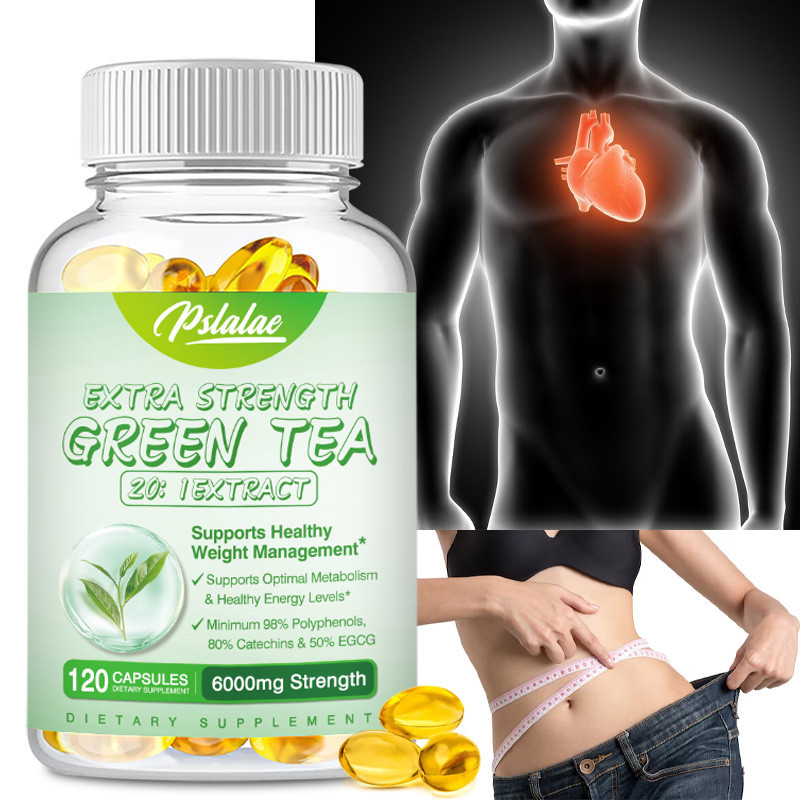 Extrato De Chá Verde-Suporta O Metabolismo , Níveis De Glicose , Energia