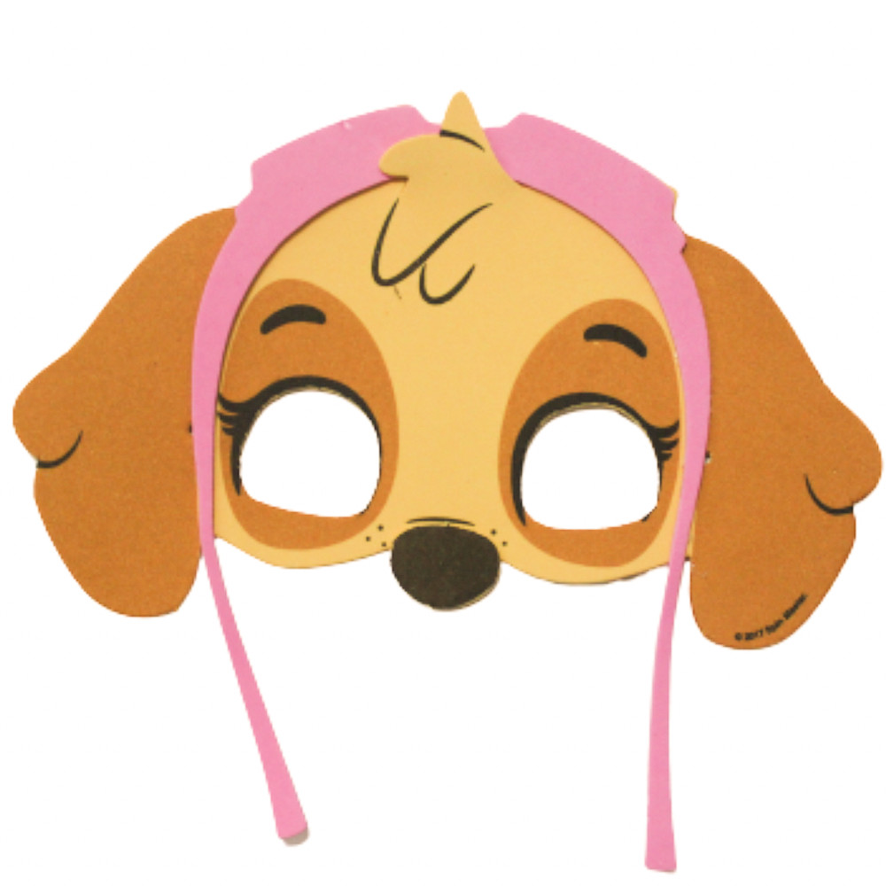 Mascara Festa Patrulha Canina Skye Mais resistencia e cor em Oferta na Shopee