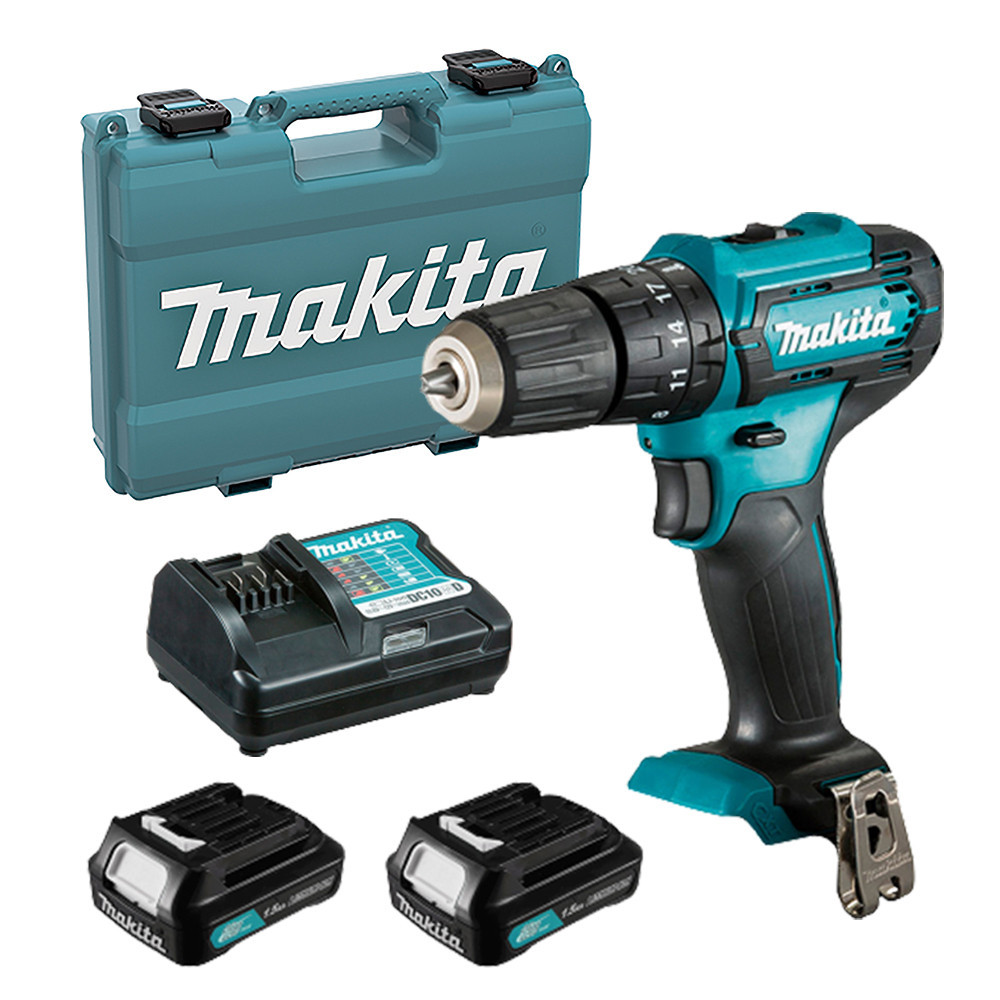 Parafusadeira Furadeira Makita a Bateria 12V Makita HP333DWYX3 com Duas Baterias e Maleta em Oferta na Shopee