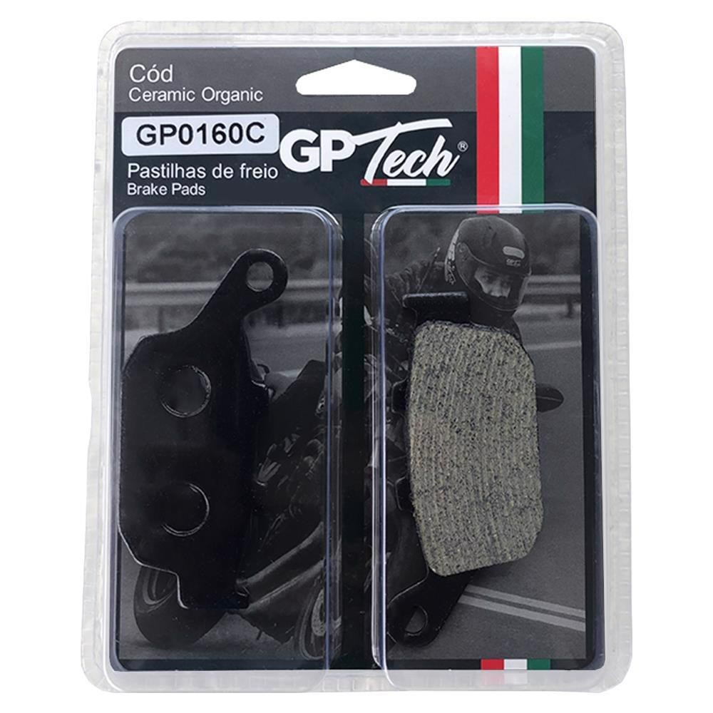 PASTILHA FREIO GP TECH 0160C (T) CB 500 F/X S/ ABS / FA/XA/RA C/ABS 20