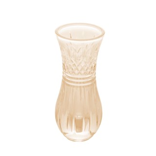 Vaso Wolff Lys de Cristal Âmbar 6cm x 15cm