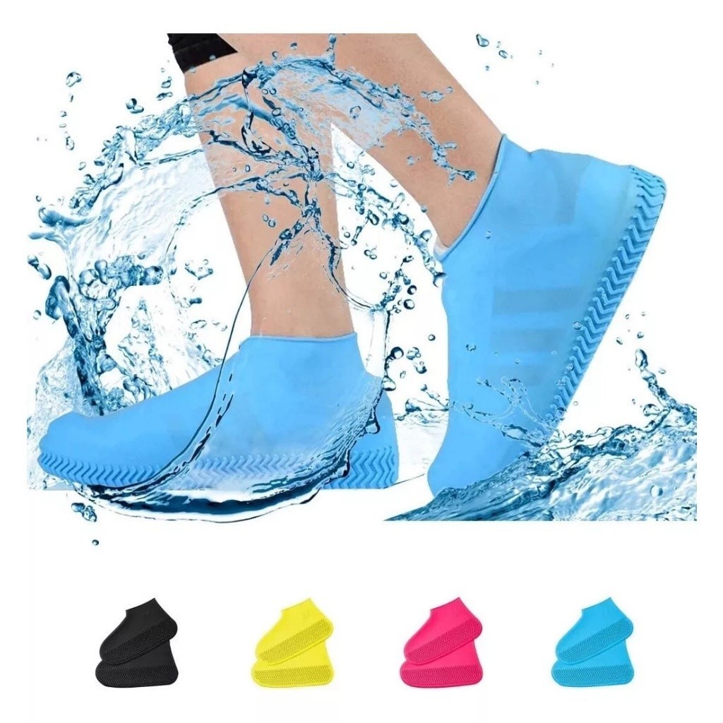Protetor De Sapato Calçado Silicone Impermeável Para Chuva Antiderrapante Capa Para Tênis Merlin APENAS