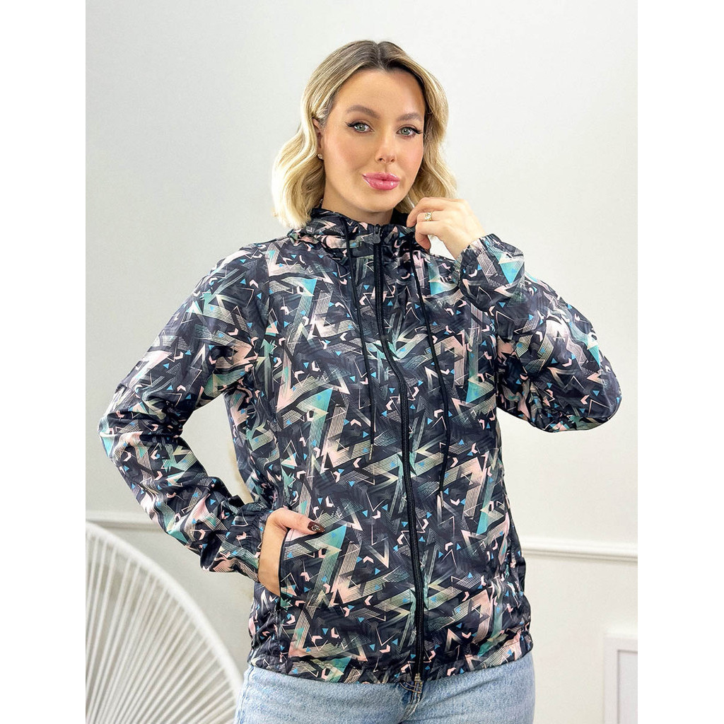 Corta Vento Feminino Estampado: Onde Comprar | BuscaProdutos