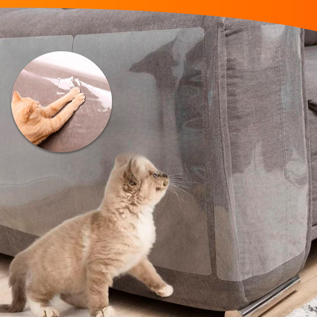Adesivo Plástico Película Anti Arranhador Proteção Para Sofa 3M x 15CM