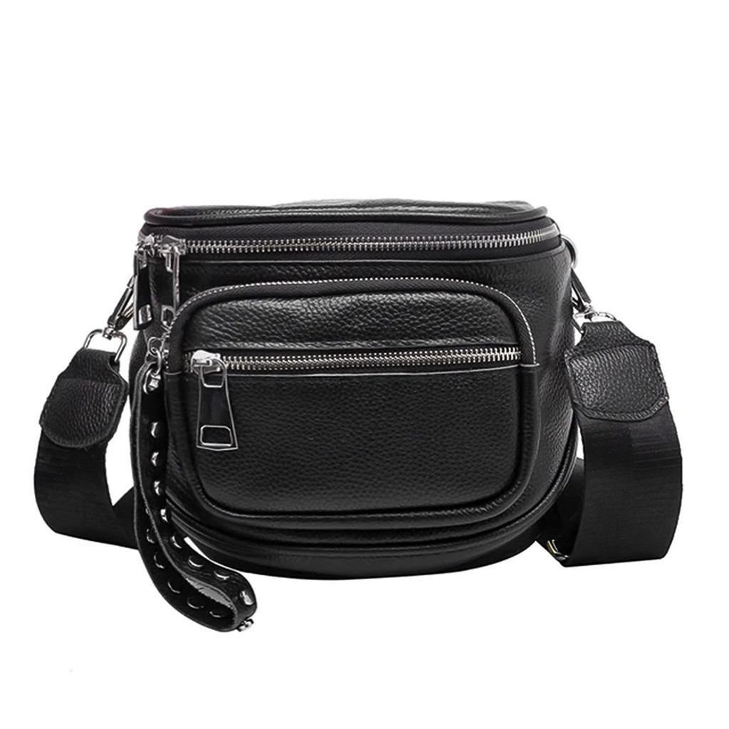 Bolsa Pochete Feminina Couro Transversal Ombro Estilosa Bag